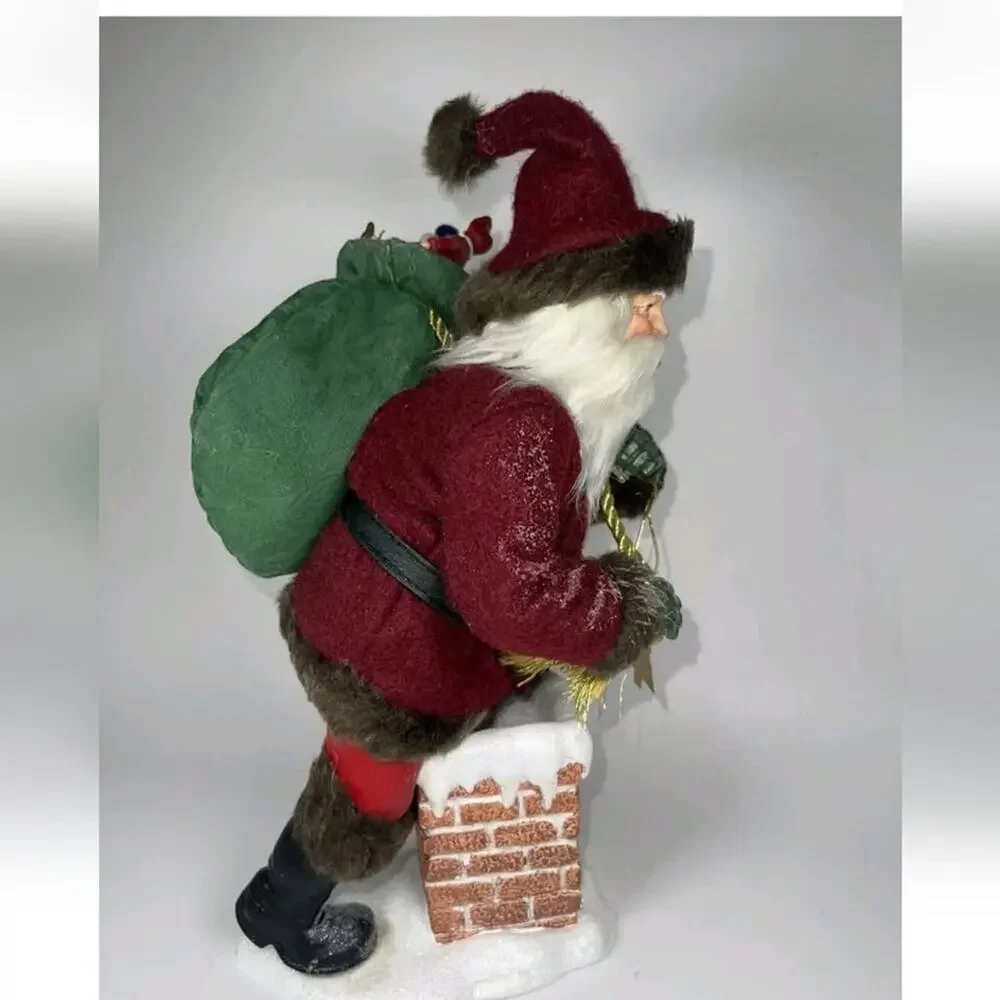 Thomas Kincaid’s  So Real Santa Collection “The Wonder Of Christmas” Figurine I